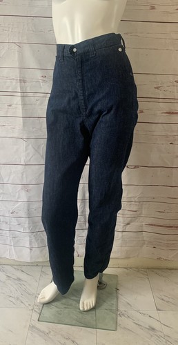 VTG 50s Wrangler Blue Bell Jeans Western High Waisted Denim Pants snaps W-26" - Picture 2 of 10