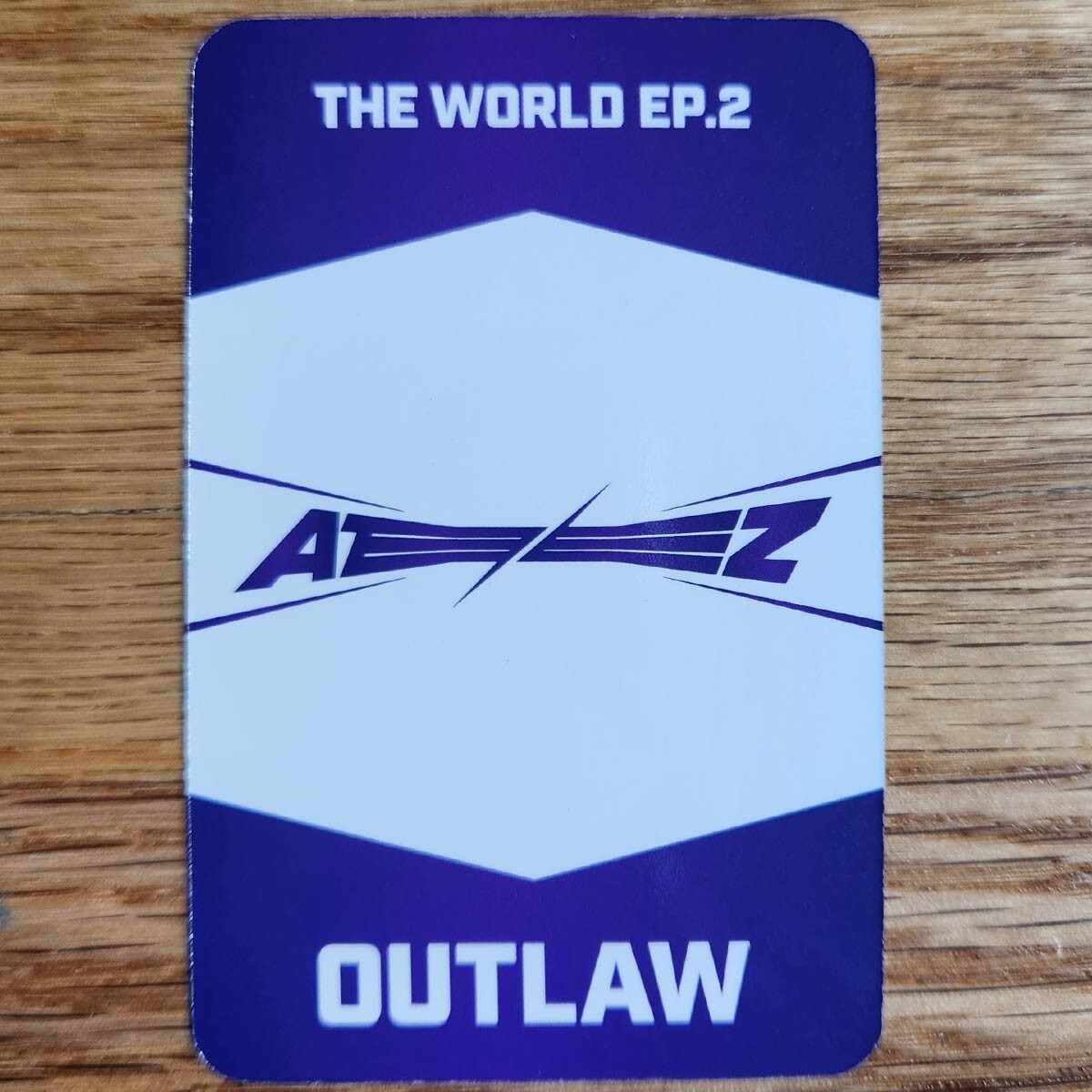 Min Gi Soundwave Lucky Draw Photocard Ateez The World Ep.2 Outlaw