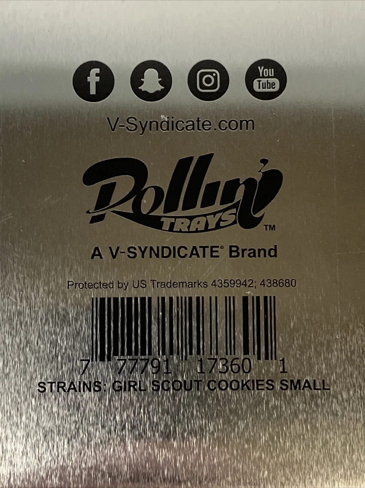 Bandeja Enrollable Premium "GIRL SCOUT GALLETAS PEQUEÑAS" V-Syndicate Nueva 7”x5.5” Nueva Foto 4 de 4