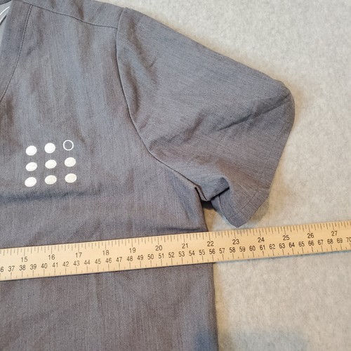 Figs Scrubs Set Size XL Casma Top And Tansen Jogger Pants Gray LOGOS* NEW - Picture 14 of 20