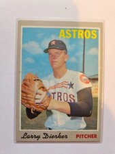 1970 TOPPS LARRY DIERKER #15 EXMT