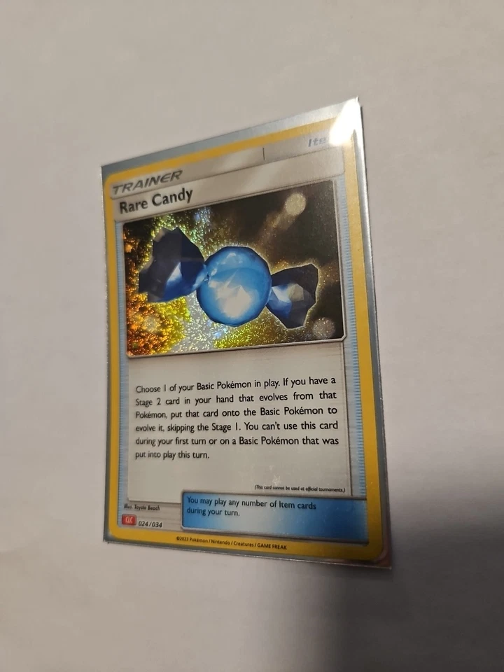 Rare Candy (CLC) 024/034 Trading Card Game Classic Holo - Image 2 of 2