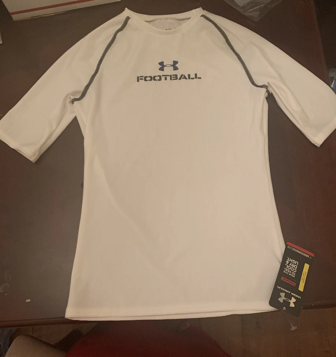 Under armour boys football shirt new arrivals