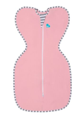 Love to Dream Original Swaddle Up - 4 SIZES - PINK - 1TOG - ZIP UP BABY SWADDLE - Picture 1 of 4