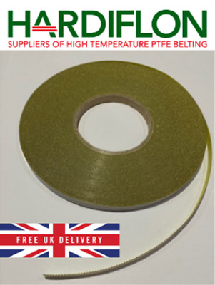 Skived PTFE selbstklebendes Teflonband 100 mm, 10 mm breit x 0,25 mm (inkl. MwSt.)