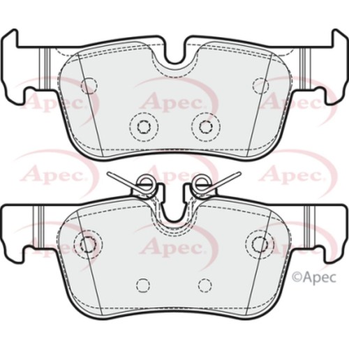 Apec Brake Pads Rear R90 PAD2007 34206885547 34216859917 34216860403 eBay