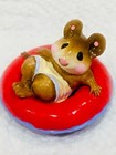 WEE FOREST FOLK  FUN FLOAT RED MINT WITH BOX — photo 1