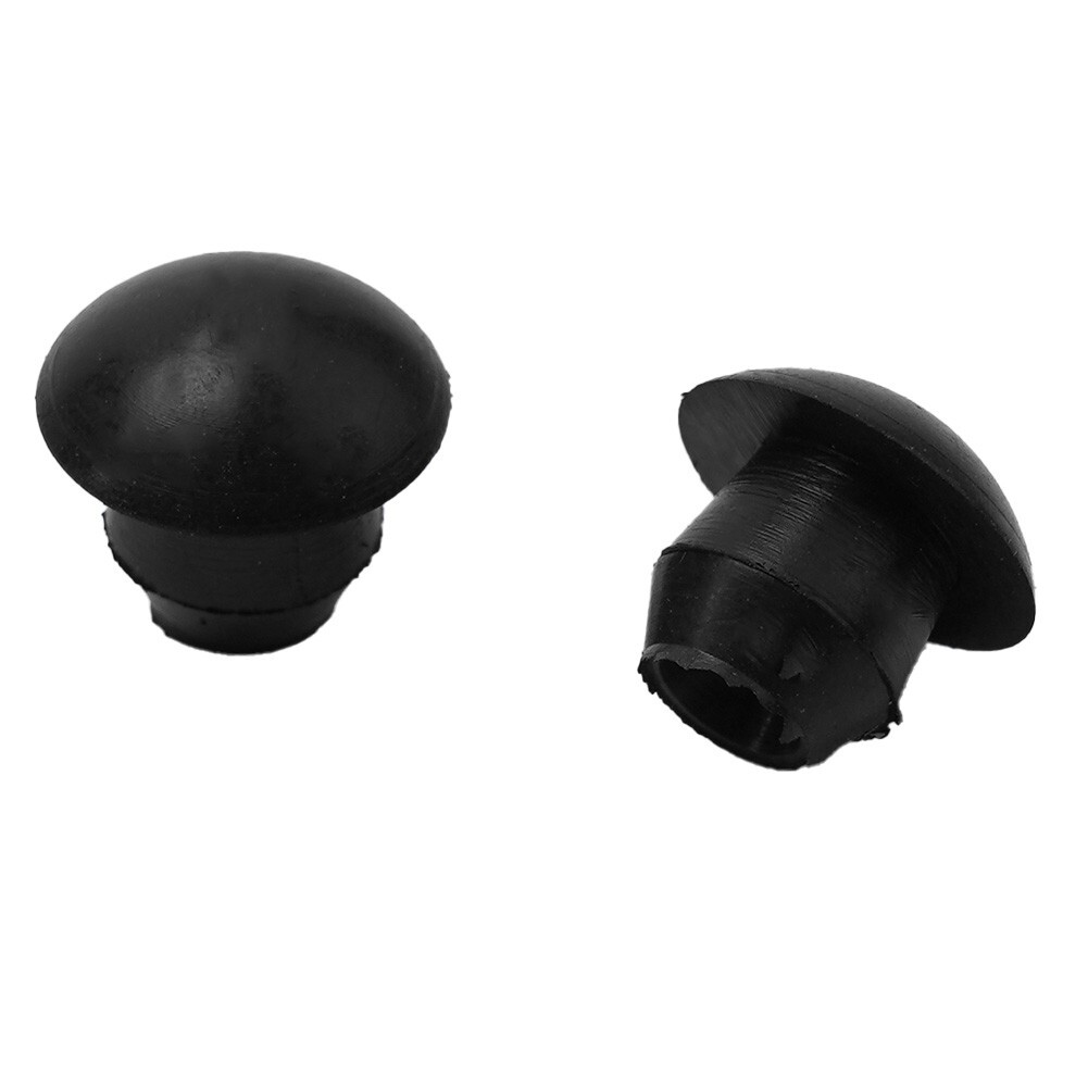 Versatile 20 Piece Black Rubber Plugs for Hydraulic System Maintenance