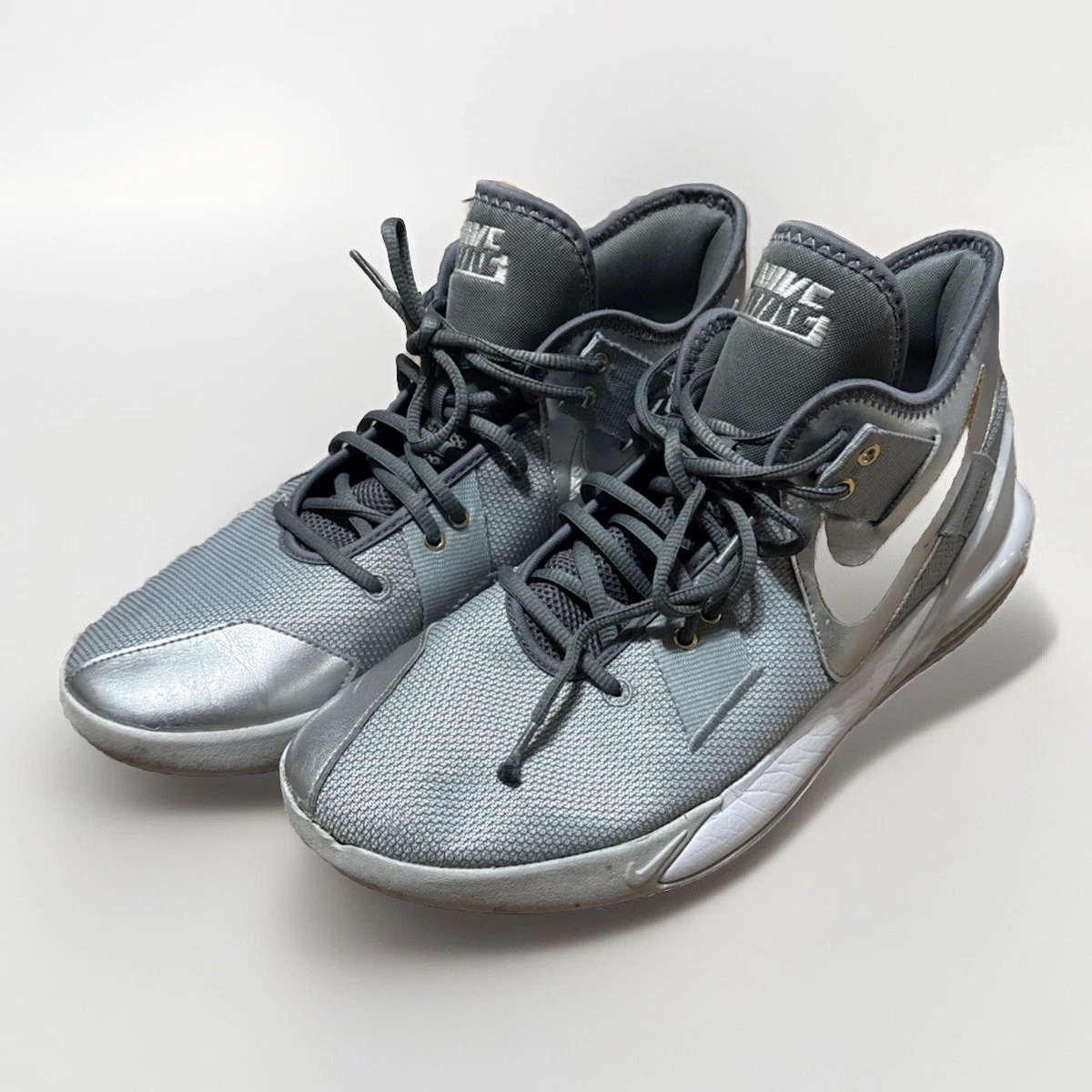 Preços baixos em Nike Air Max Impact 2 Grey Metallic Gold | eBay
