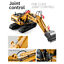thumbnail 24  - Huina Excavator Dump Truck Log Grabber Crane Loader RC Construction Vehicle Toys