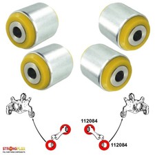 Silentblocs des bras de suspension arrières pour Infiniti Q30 / QX30 (2015-)