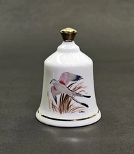 Bone China Danbury Mint Bell State Birds Oklahoma Scissor-tailed Flycatcher 