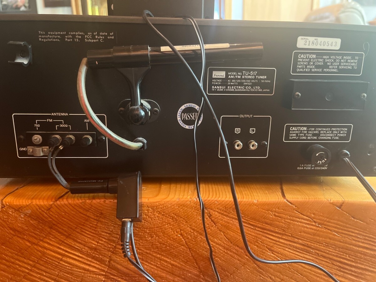 Vintage SANSUI TU-517 AM FM Stereo Tuner | eBay