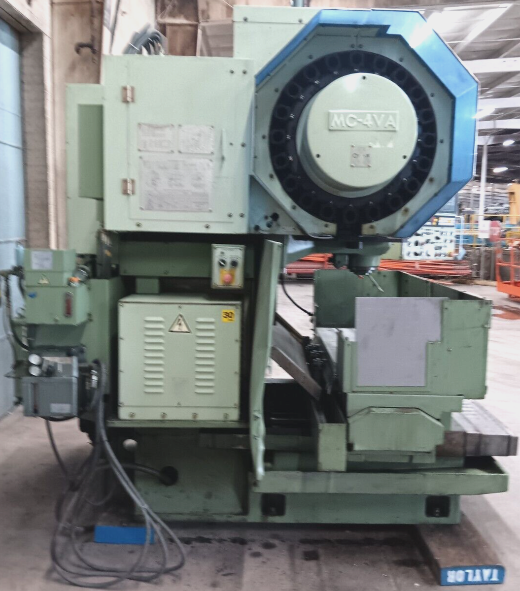 OKUMA CNC VERTICAL MACHINING CENTER MODEL MC-4VA SERIAL NO OKUMA CNC VERTICAL MACHINING CENTER MODEL MC-4VA SERIAL NO
