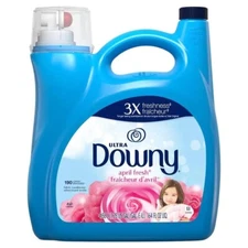 Ultra 140 oz. April Fresh Scent Liquid Fabric Softener (190 Loads)