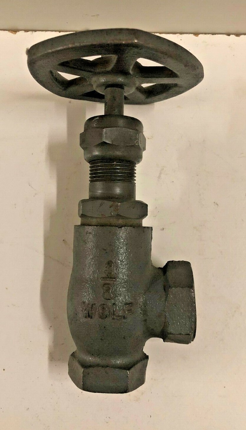 Wolf Linde 3/8" 5828 Angle Globe Ammonia Valve Threaded eBay