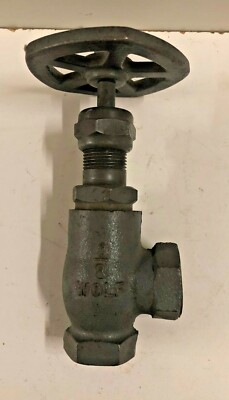Wolf Linde 3/8'' 5828 Angle Globe Ammonia Valve Threaded