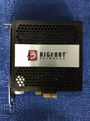 Bigfoot Networks Killer 2100 Gigabit Ethernet PCI-e Network Card