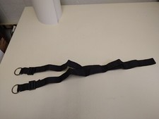 New Black Adjustable Polyester Replacement Shoulder Strap w/Metal rings 7/29/22