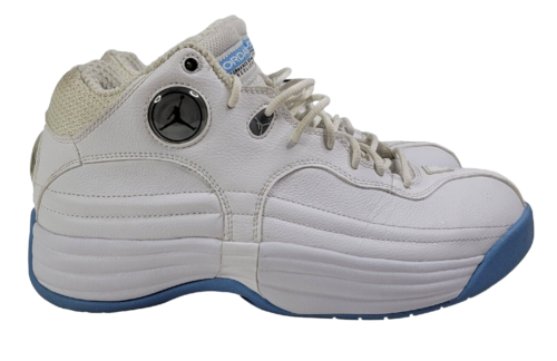 Nike Jordan Jumpman Team UNC University Blue Shoes 644938-107 Men's Size 8 - Picture 1 of 11