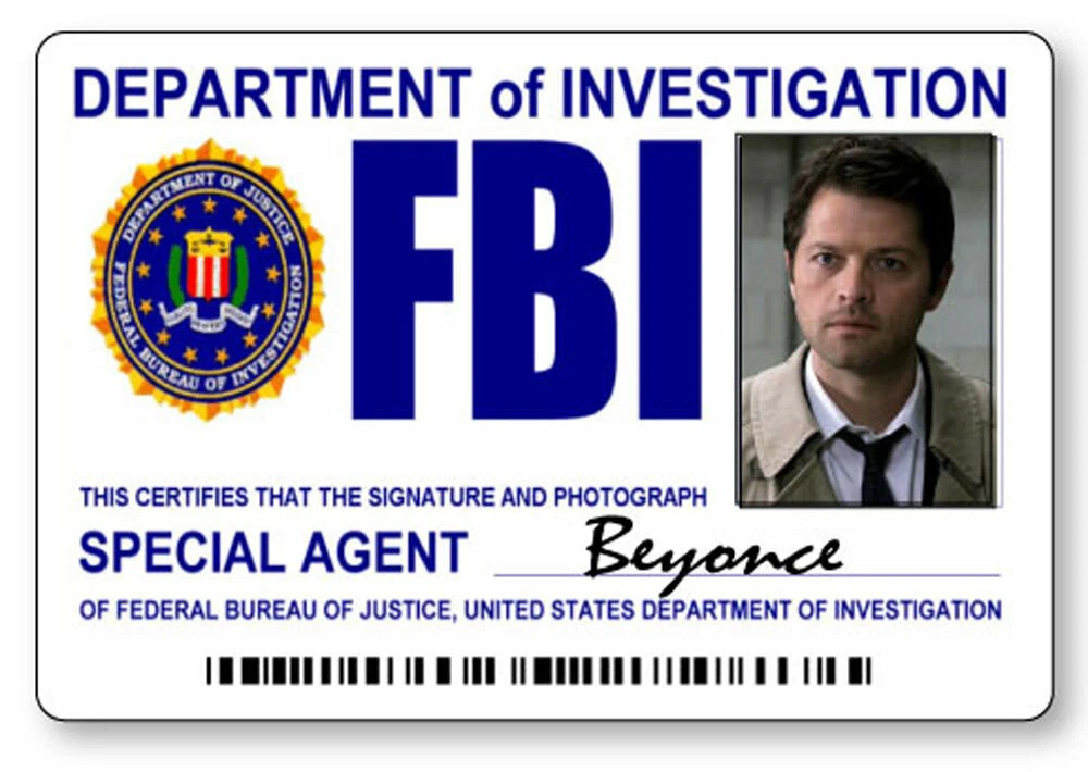 Fbi Badge Template Fbi Badge Template