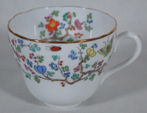 SPODE COPELAND'S CHINA SHANGHAI SCALLOPED GOLD PATTERN 4 PIECE PLACE SETTING NEW - Picture 15 of 19