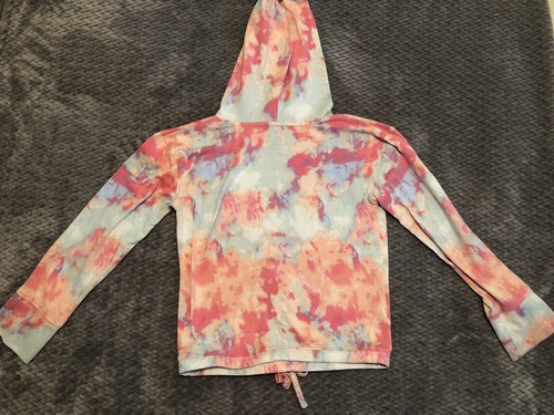 Girls Hoodie Pullover by So- Tie dye -size S (7) - Picture 7 of 9