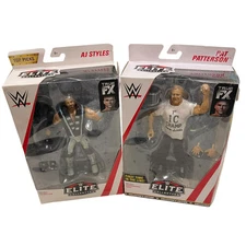 WWE Elite Series AJ Styles Pat Patterson NEW Figure lot