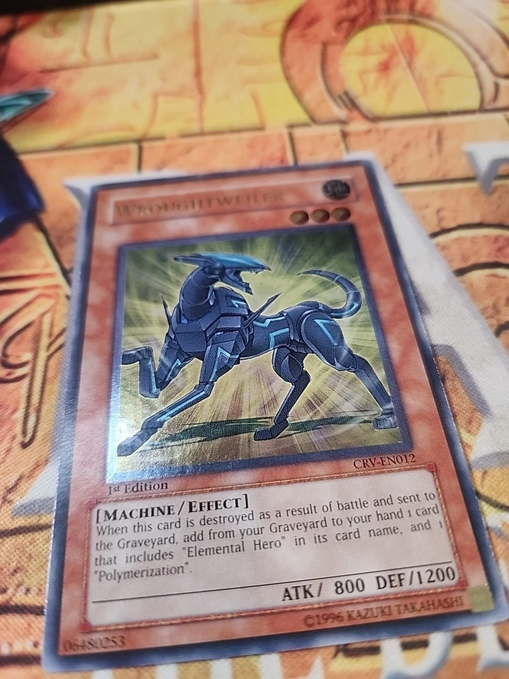 Wroughtweiler CRV-EN012 Ultimate Rare 1st Edition Near Mint Yugioh - Image 2 of 4