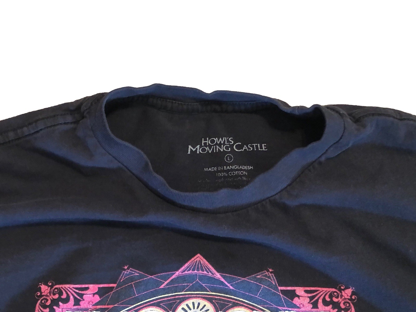 Hot Topic Howl's Moving Castle Studio Ghibli t-shirt Rare Large Ladies image 3