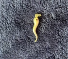 10K Yellow Gold Italian Horn Cornicello Charm Pendant
