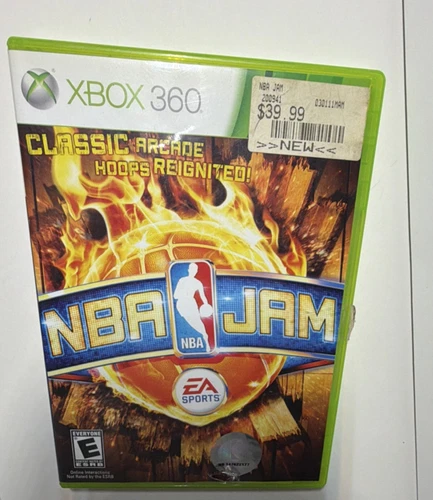 EA SPORTS NBA Jam Xbox 360 Basketball Arcade Game Manual Included E-Everyone