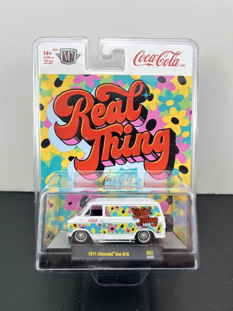 M2 Machines Coca-Cola Series 1971 Chevrolet Van G10 A52 White | eBay