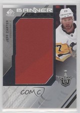 2021 SP Game Used NHL Stanley Cup Playoffs Banner Year Relics Jeff Carter 0aa3