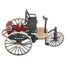 1:12 Scale Classic Tricycle Model Ornaments High Simulation Retro Alloy Car M UK