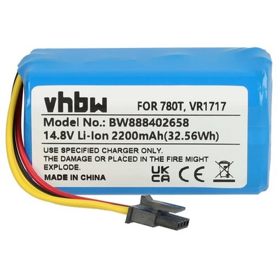 Akku für Blaupunkt BlueBot XSmart BPK-VCBB1XTE 2200mAh 14,8V
