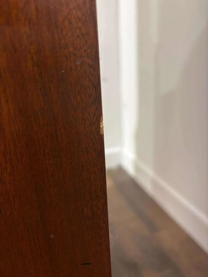 Reproduction Mahogany Corner Cabinet - image 3 of 4