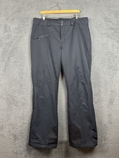 Obermeyer Womens Black Thermore Insulated Ski Snow Pants Size 14 Repreve 115