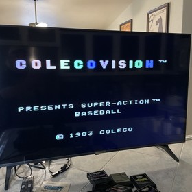 Vintage Coleco Vision Video Game System MODEL 2400 & 14 Games!!!