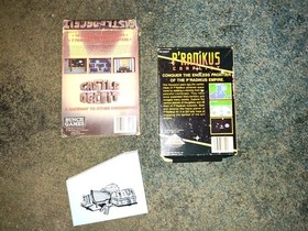 lot Castle Of Deceit and P'radikus Conflict- Nintendo NES- box Only **NO GAME
