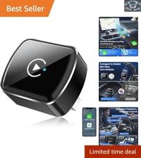 Dual Wireless CarPlay & Android Auto Adapter - Mini Size, Zero Lag Experience