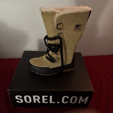 SOREL Tivoli IV Tall Water Proof Winter Boots. Color Curry. Size 5.5 women's  
