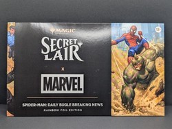 Secret Lair x Spider-Man: Daily Bugle Breaking News Rainbow Foil