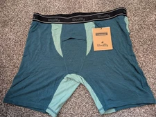 Lot of 5 Woolly MerinoAire Boxer Shorts 95% Merino Wool Men LongDrop Long Drop