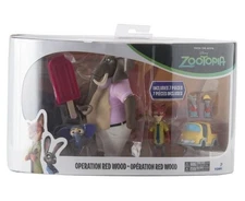 ROCCO GIOCATTOLI ZOOTROPOLIS OPERAZIONE RED WOOD SET 5 PERSONAGGI