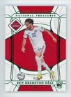 2022 Ben Brereton Diaz Panini National Treasures Emerald Chile Rookie Card 4/5