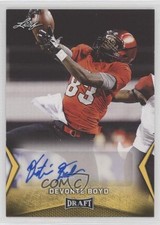 2018 Leaf Draft Auto Gold Devonte Boyd #BA-DB3 Auto 0q3