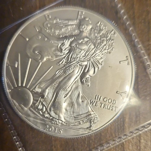 U.S. Mint American Eagle 2015 1 oz .999 Silver Coin Business Strike