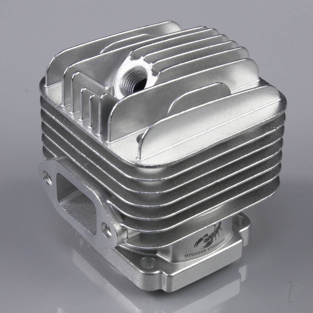 RCGF Stinger Engine Parts - Cylinder Head (35cc Rear Exhaust)