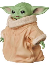 Star Wars The Mandalorian Medicom UDF # 616 Smiling Grogu Brand New Sealed